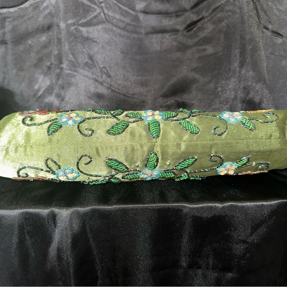 Monsoon Accessorize Clutch Bag Pink Butterfly Butterflies Embroidery 13 x 7 - Picture 11 of 13